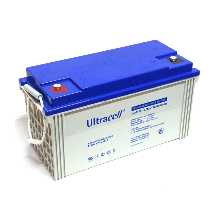 Аккумуляторная батарея Ultracell UCG120-12 GEL 12 V 120 Ah (409 x 176 x 225) White Q1/40