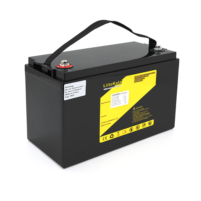 Аккумуляторная батарея LiitoKala LiFePO4 12,8V 100Ah(20/100A) (330/170/220mm), 9.5kg