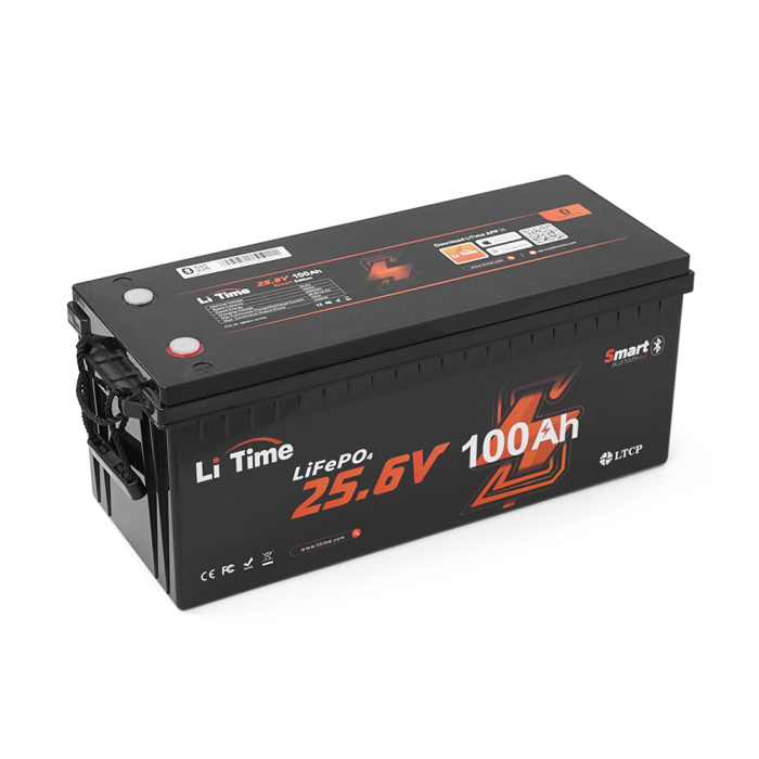 Аккумуляторная батарея LiFePO4 Litime 24V 100Ah BT, 1200Wh, BMS 100A, 532/207/215мм