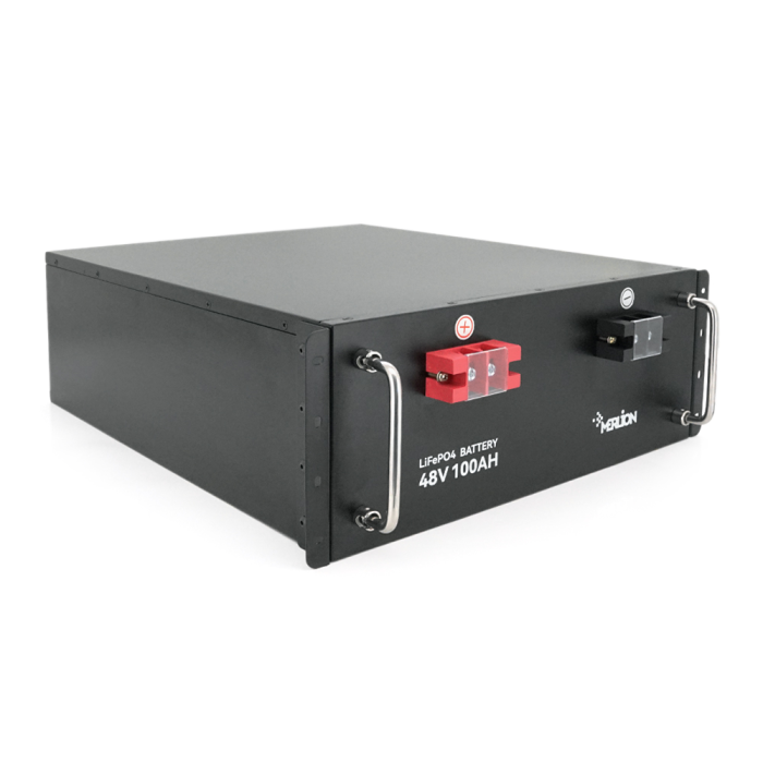 Литий-железо-фосфатный аккумулятор Merlion LiFePO4 48V 100AH для Solar, BMS-100A, (482х396х132), 5000 циклов Q1