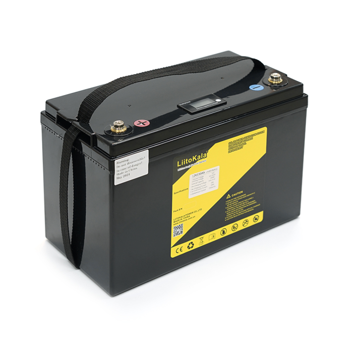 Аккумуляторная батарея LiitoKala LiFePO4 12,8V 150Ah BMS(20(100)/200A) c LCD дисплеем (340/180/226mm), 11.5kg