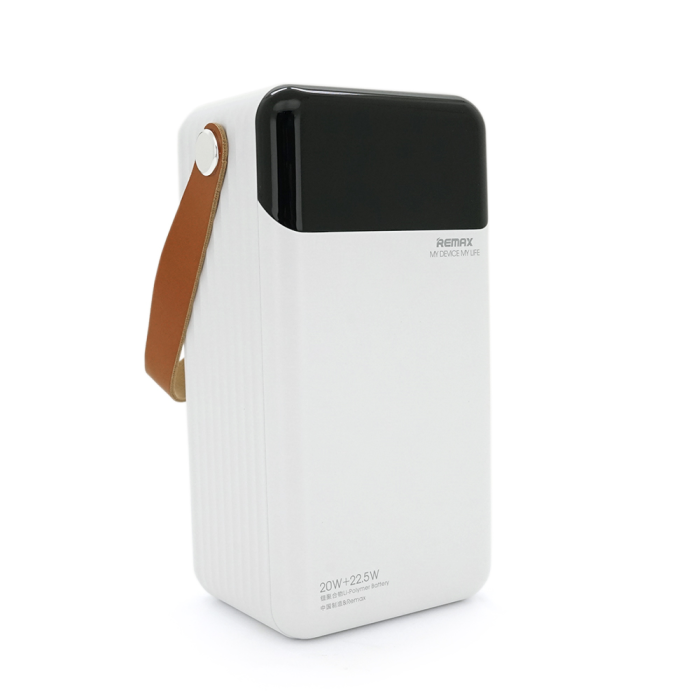 Power Bank Remax RPP-565 60000mAh, 2USB+Type-C+Lightning, QC/PD, 22.5W, Black, 1.34kg
