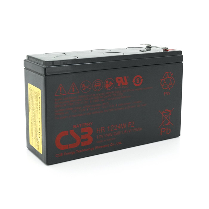 Аккумуляторная батарея CSB HR1224WF2, 12V 6.5AH (151х51х94мм) Q12