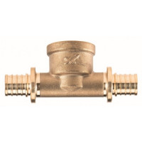 Тройник Heat-PEX с внутр. резьбой d16 x Rp 1\/2 x d16