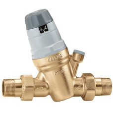 535050 Caleffi редуктор зниження тиску 3/4` з шкалою регулювання та виходом для манометра (до 40 °С)