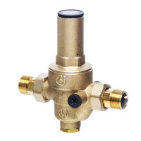 536040 Caleffi редуктор зниження тиску 1/2'' з з'єднанням для манометра (до 80 °С)