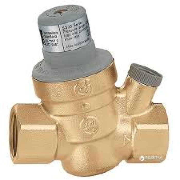 533555 Caleffi редуктор зниження тиску 3/4'' з з'єднанням для манометра (з міцним покриттям) (до 60 °C)