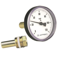 термометр пластиковий BiTh 63/68 0-120С 1/2" акс.