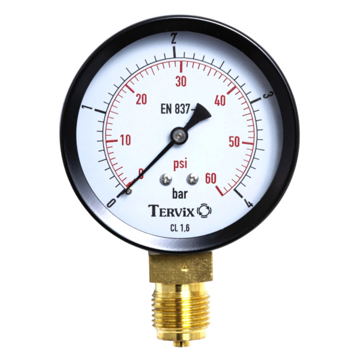 манометр Tervix Pro Line 80 0-4 бар 1/2
