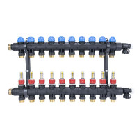 Колектор ProCalida EF1 K 10 контурів, G1", 0,2-1,6 л/хв
