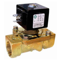 електромагн. 21НF7КОВ350 НЗ, 1 1/4",Рвх-Рвих=0-16 ат, Тмакс.=90°С, 220 В