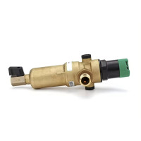 Фільтр самопромивний із редуктором 1/2", латунна колба, Tervix Pro Line WD