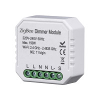 Умный выключатель – регулятор Tervix Pro Line ZigBee Dimmer (1 клавиша)