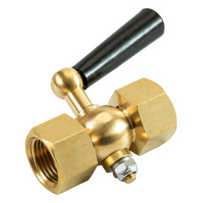3-ход. запірний кран для манометра (муфта-муфта) Tervix Pro Line M2 Valve PN 16, 1/2"х1/2"