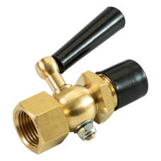 3-ход. запірний кран для манометра (муфта-штуцер) Tervix Pro Line M1 Valve PN 16, 1/2"х1/2"