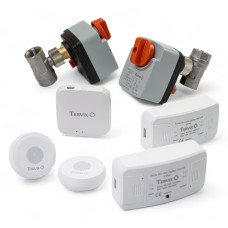 Система захисту від потопу для роз.будинку Tervix ZigBee Water Stop Premium на 2 труби 3/4"