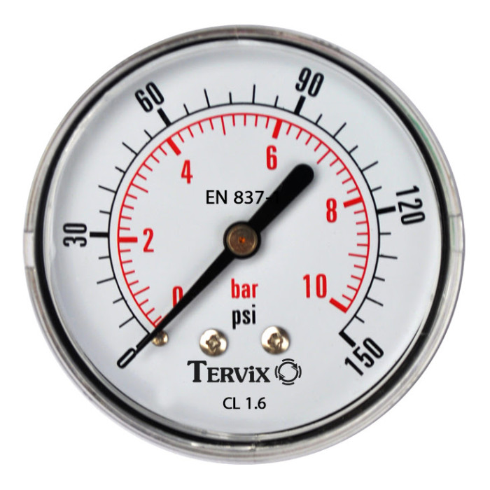 манометр Tervix Pro Line 80 0-6 бар 1/2