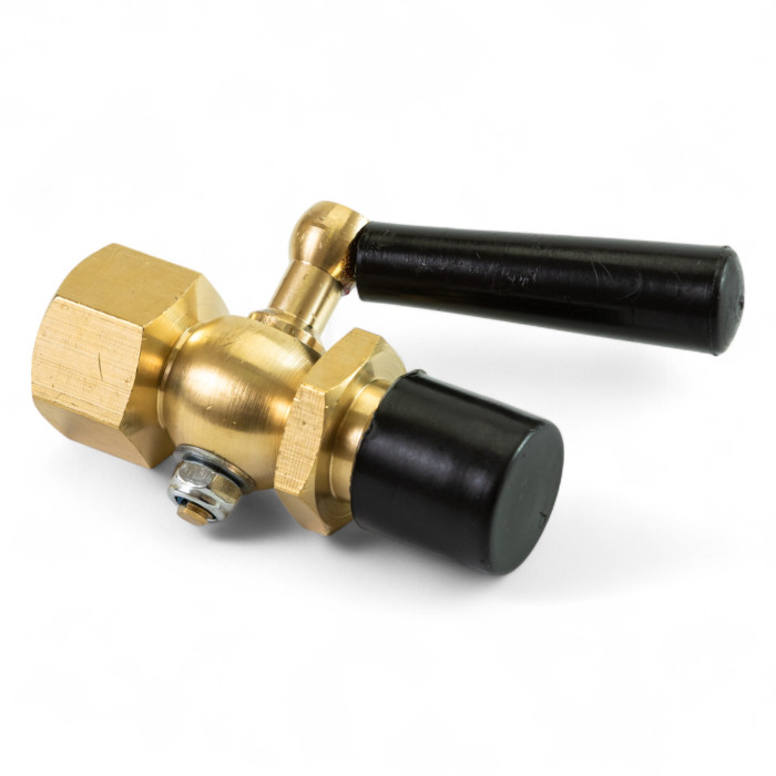 3-ход. запірний кран для манометра (муфта-штуцер) Tervix Pro Line M1 Valve PN 16, 1/2