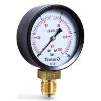 манометр Tervix Pro Line 50 0-10 бар 1/4" рад.