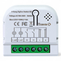 Розумний вимикач Tervix Pro Line ZigBee Switch (2 клавіші)