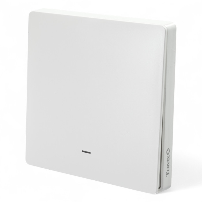Розумна клавішна кнопка-вимикач Tervix Pro Line ZigBee Push Button (1 клавіша), на батар.