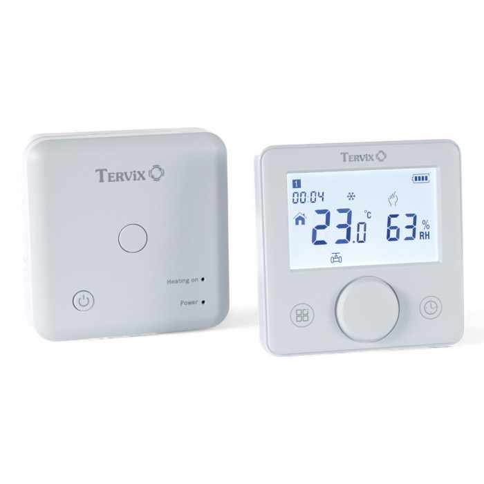 Безпровідний кімнатний термостат з WiFi управлінням Tervix Pro Line для газ./ел. котла + USB