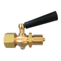 3-ход. запірний кран для манометра (муфта-штуцер) Tervix Pro Line M1 Valve PN 16, 1/2"х1/2"