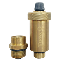Автоматичний розповітрювач Tervix Pro Line з відсічним клапаном 1/2"