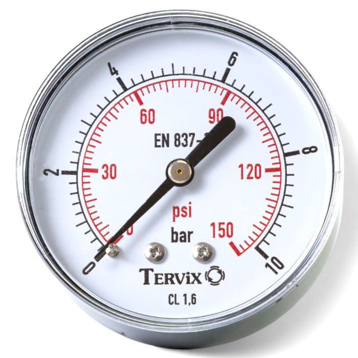 манометр Tervix Pro Line 63 0-10 бар 1/4