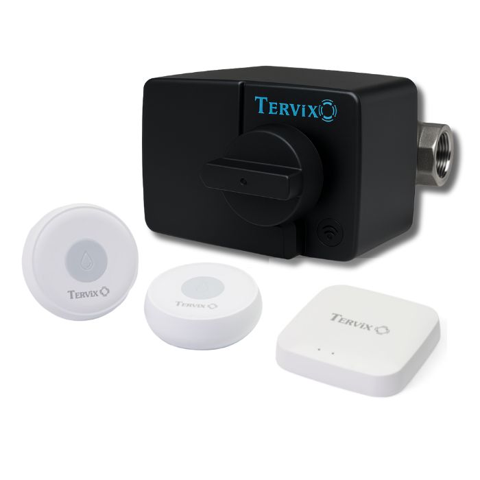 Система захисту від затоплення ZigBee ZEVS Tervix Water Stop 1'' (з ZigBee датчиками)