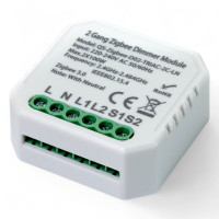 Розумний вимикач - регулятор Tervix Pro Line ZigBee Dimmer (2 клавіші)
