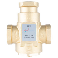 Термический клапан ATV 335, DN25, Rp 1&Kvs 9, номинальная температура 55 C