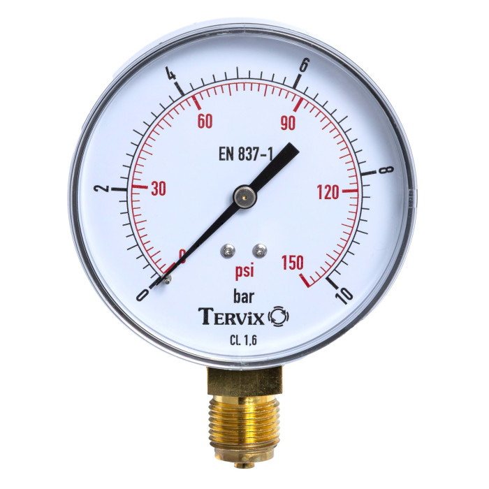 манометр Tervix Pro Line 80 0-10 бар 1/2