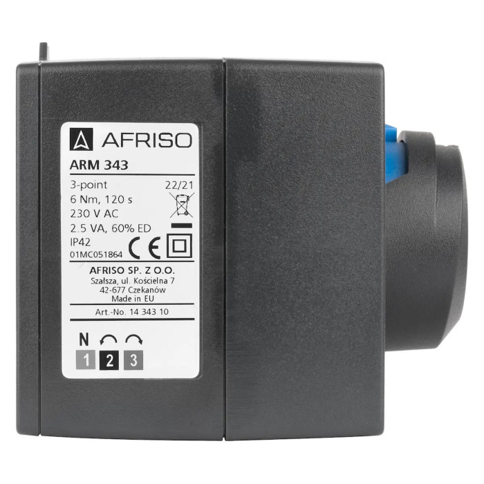 Комплект 3-ход клапан ARV386 Vario ProClick DN40 Rp1 1/2