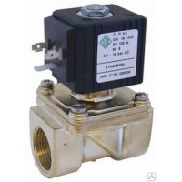 електромагн. 21H9КВ180 НЗ, 3/4", Рвх-Рвих=0,1-16ат, Тмакс.=90°С, 220 В