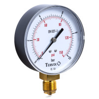 манометр Tervix Pro Line 100 0-16 бар 1/2" рад.