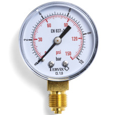 манометр Tervix Pro Line 100 0-10бар 1/2" рад.