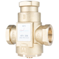 Термічний клапан AFRISO ATV 336, DN25, Rp 1" Kvs 9, 60 °C