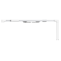 Розумний карниз для штор з ZigBee управлінням Tervix Pro Line ZigBee Curtain, довжина 4 м.