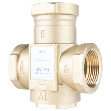 Термический клапан AFRISO ATV 554, DN32, Rp 1¼" Kvs 9, 50 °C