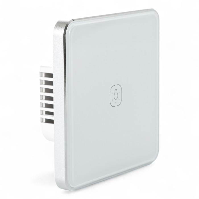 Розумний сенсорний вимикач Tervix Pro Line ZigBee Touch Switch (1 клавіша), без нуля