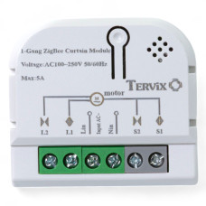 Розумний модуль для управл. ролетами/карнизами Tervix ZigBee Roller Blind/Curtain Controller