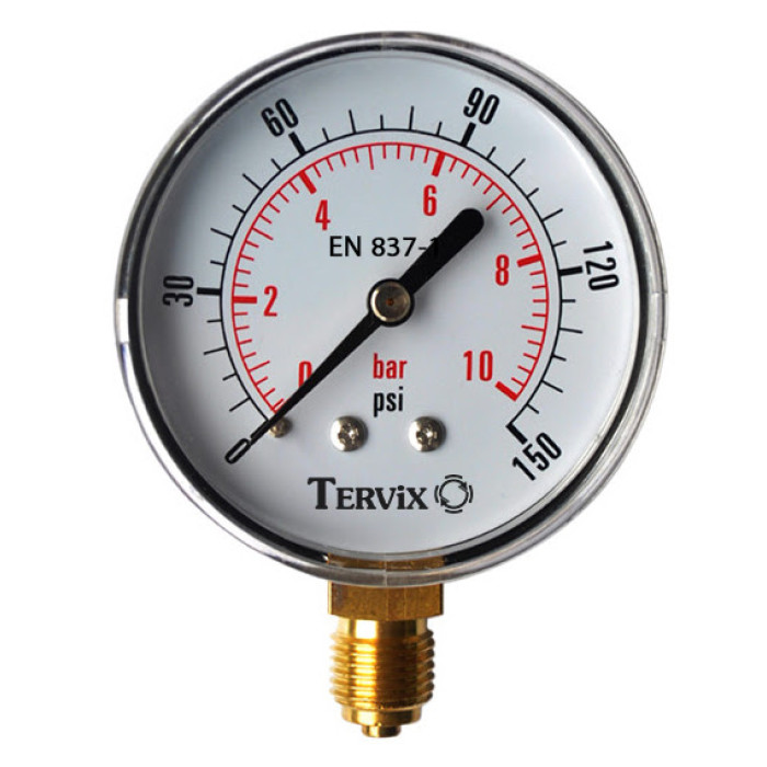 манометр Tervix Pro Line 63 0-4 бар 1/4