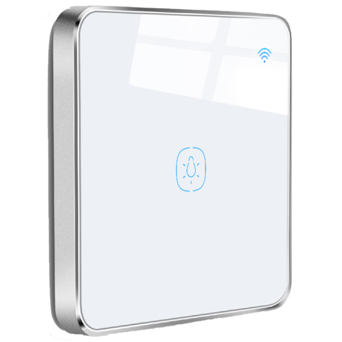 Умный сенсорный выключатель Tervix Pro Line ZigBee Touch Switch (1 клавиша), без нуля
