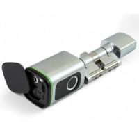 Розумний замок Bluetooth на сердечник для дверей Tervix Pro Line Smart door Lock BT