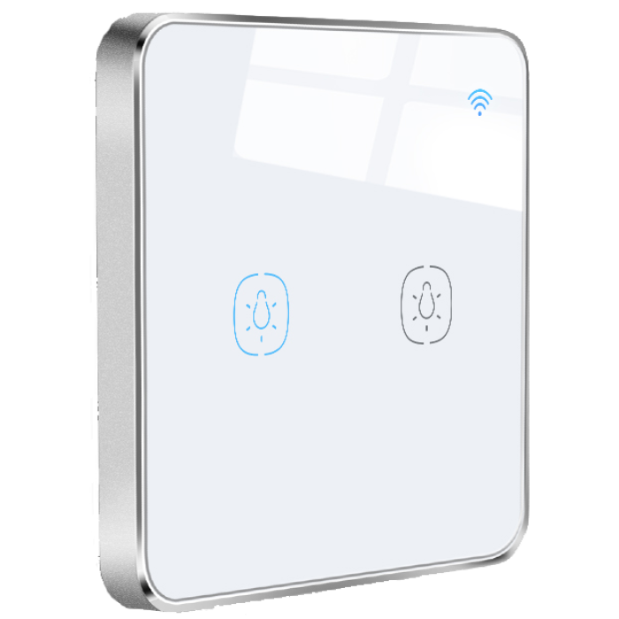 Умный сенсорный выключатель Tervix Pro Line ZigBee Touch Switch (2 клавиши), без нуля