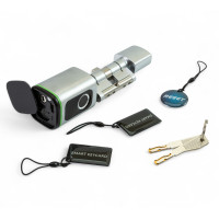 Розумний замок Bluetooth на сердечник для дверей Tervix Pro Line Smart door Lock BT