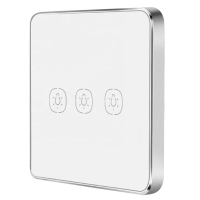 Розумний сенсорний вимикач Tervix Pro Line ZigBee Touch Switch (3 клавіші), без нуля