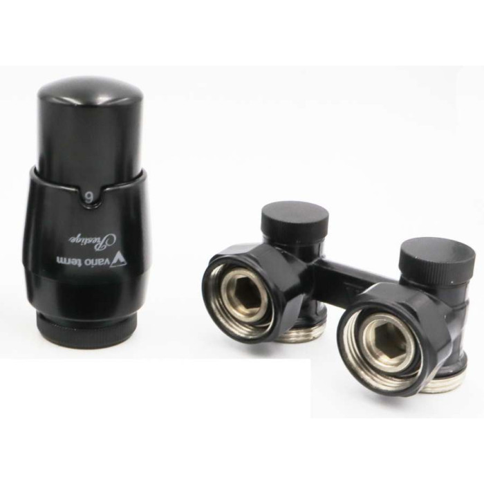 Комплект VarioTerm, тип V ELEGANT,  угловой, Matte black, EPRNYGS0224C/FK