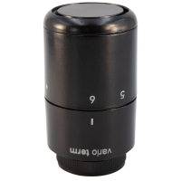 Термостатическая головка Tucan GS.10 (резьба M30x1,5), глянцевий черный, 000M665A113